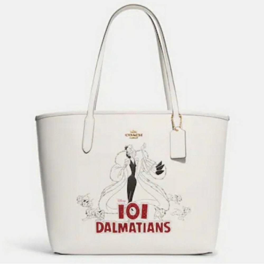 NWT Coach × Disney 101 Dalmatians Tote